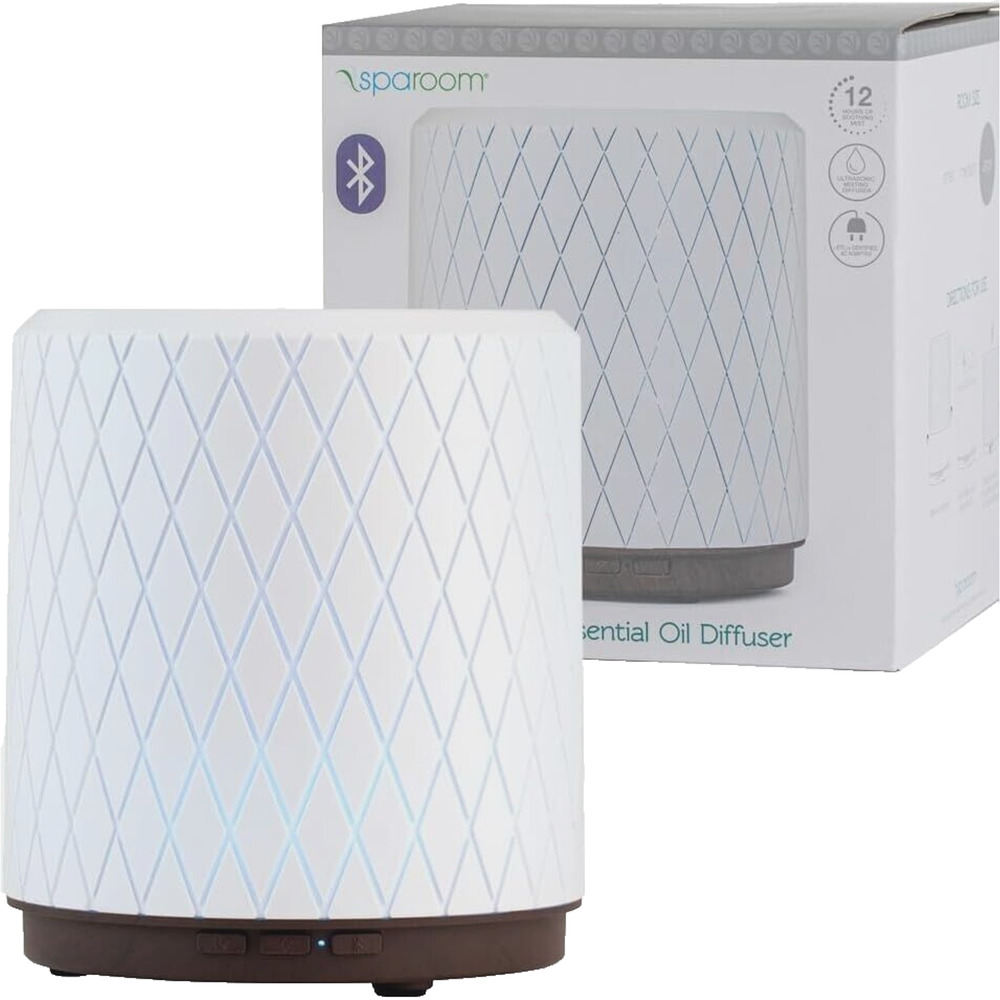 SpaRoom Athena Bluetooth Ultrasonic Aromatherapy Diffuser for Large Rooms